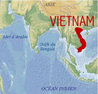 Carte Vietnam